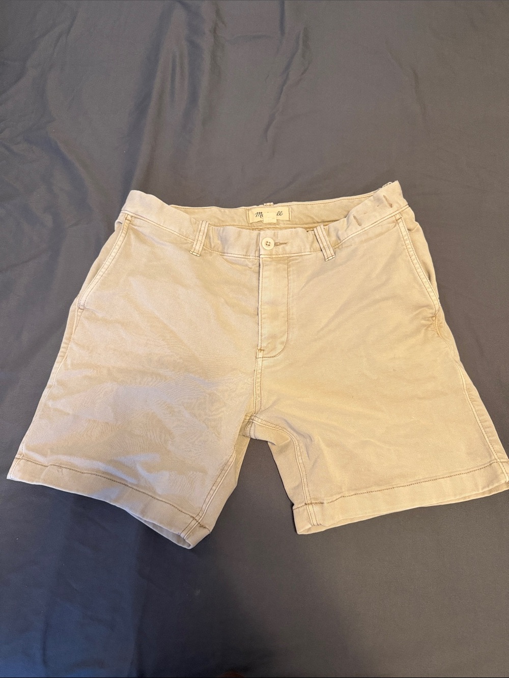Madewell Men's Casual Beige Shorts
